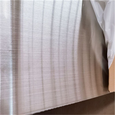 kwaliteit  NO.4 304 2mm Brushed Stainless Steel Sheet 20 Gauge 0.036 12 X 5 fabriek
